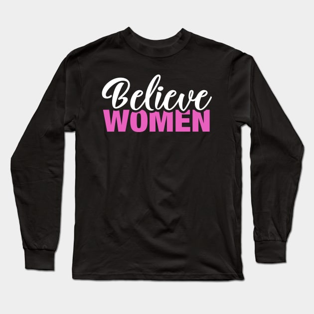 Believe Women Long Sleeve T-Shirt by fishbiscuit